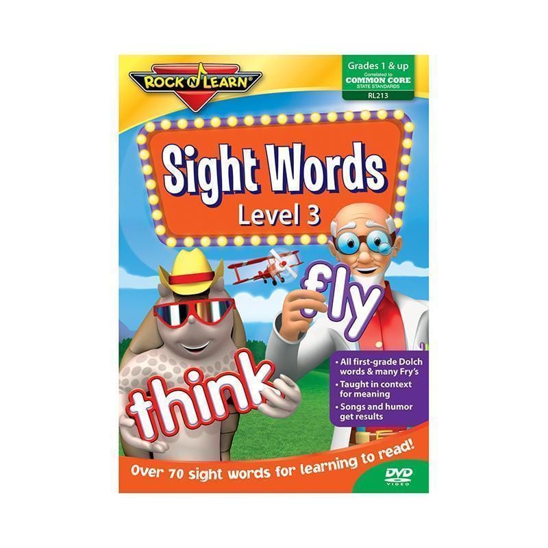 SIGHT WORDS LEVEL 3 DVD-Childrens Books & Music-JadeMoghul Inc.