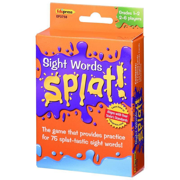 SIGHT WORDS SPLAT GR 1-2-Learning Materials-JadeMoghul Inc.