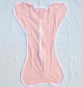 [Sigzagor] 1 Baby Sleepsack Zip Up Swaddle Sleeping Bag Cotton 3 Sizes 3kg-11kg,6lbs-24lbs Grey Pink Blue White 7 Choices-M 6kg to 8kg 1-JadeMoghul Inc.