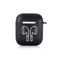 Silicone Case for Apple Airpods 1 2 Cases Cover Slogan Simple Text Dont touch airpods Earphone Cover for Airpods Pro capa Bags AExp