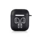 Silicone Case for Apple Airpods 1 2 Cases Cover Slogan Simple Text Dont touch airpods Earphone Cover for Airpods Pro capa Bags AExp