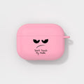 Silicone Case for Apple Airpods 1 2 Cases Cover Slogan Simple Text Dont touch airpods Earphone Cover for Airpods Pro capa Bags AExp