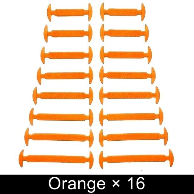 Silicone Elastic Shoelaces Fashion Unisex Athletic No Tie Shoe Lace All Sneakers Fit Quick Shoe Lace AExp