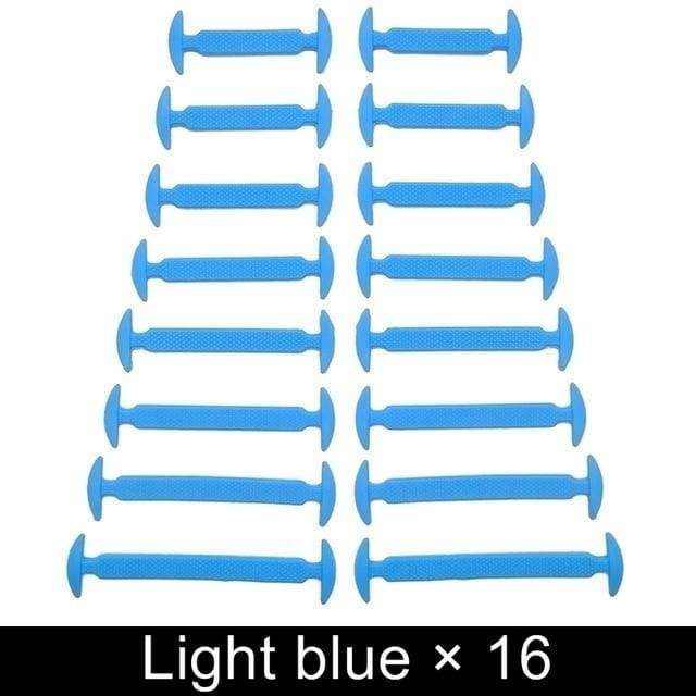 Silicone Elastic Shoelaces Fashion Unisex Athletic No Tie Shoe Lace All Sneakers Fit Quick Shoe Lace AExp