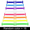 Silicone Elastic Shoelaces Fashion Unisex Athletic No Tie Shoe Lace All Sneakers Fit Quick Shoe Lace JadeMoghul Inc. 