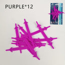 Silicone Elastic Shoelaces Special No Tie Shoelace Lacing Kids Adult Sneakers Quick Shoe Lace AExp