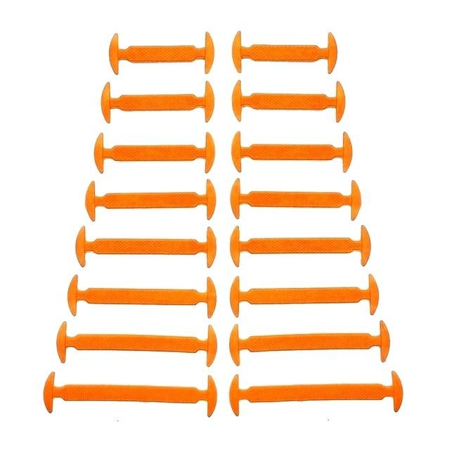 Silicone Elastic Shoelaces Special No Tie Shoelace Lacing Kids Adult Sneakers Quick Shoe Lace AExp
