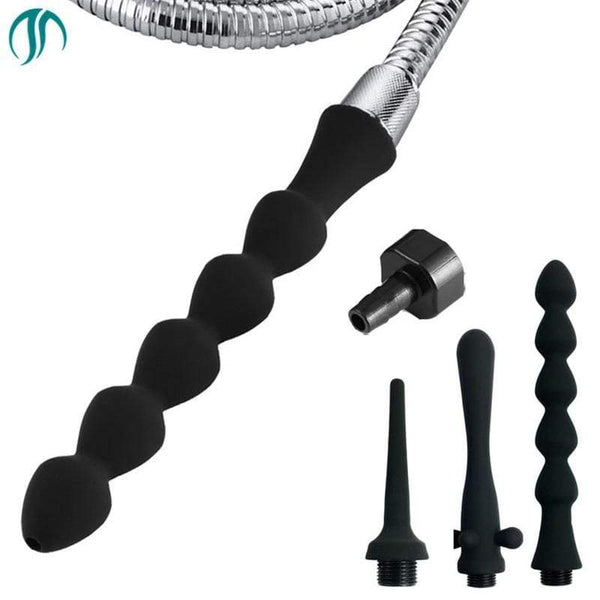 Silicone Enema Shower Nozzle For Ass Healthy Rectal Anal Syringe Douche System Gay Vaginal Cleansing Shower Head Anal Cleaner JadeMoghul Inc. 