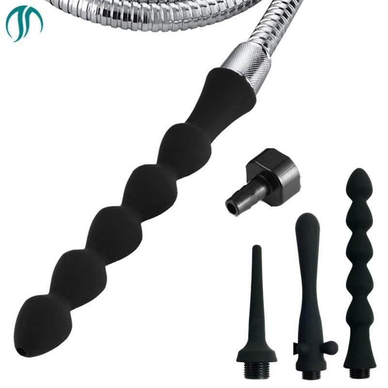 Silicone Enema Shower Nozzle For Ass Healthy Rectal Anal Syringe Douche System Gay Vaginal Cleansing Shower Head Anal Cleaner JadeMoghul Inc. 