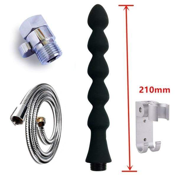 Silicone Enema Shower Nozzle For Ass Healthy Rectal Anal Syringe Douche System Gay Vaginal Cleansing Shower Head Anal Cleaner