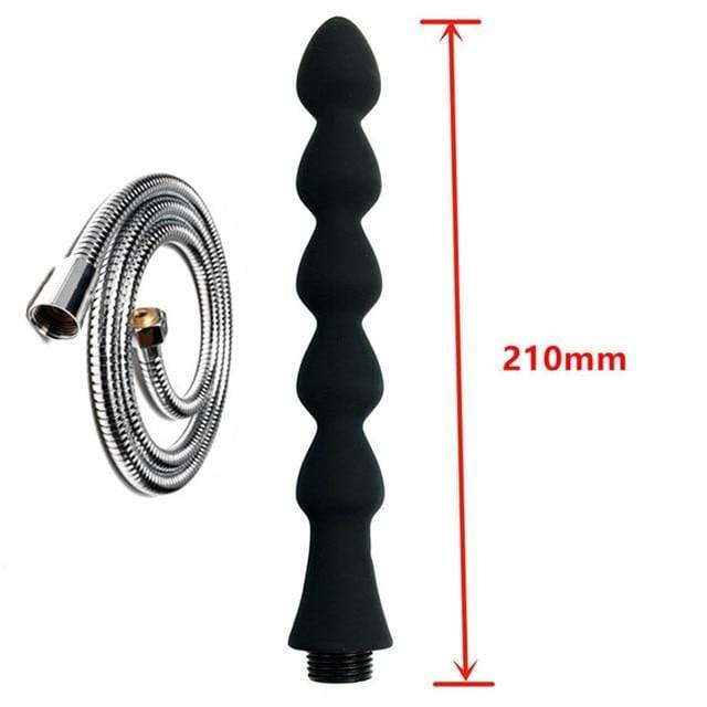 Silicone Enema Shower Nozzle For Ass Healthy Rectal Anal Syringe Douche System Gay Vaginal Cleansing Shower Head Anal Cleaner