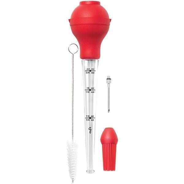 Silicone Sauce Baster/Brush 4-Piece Set-Kitchen Accessories-JadeMoghul Inc.