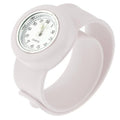 Silicone Slap On Watch boys Sport KIDS Wristwatch girls Small Silicone Fashion woman's Children Gift-White-JadeMoghul Inc.