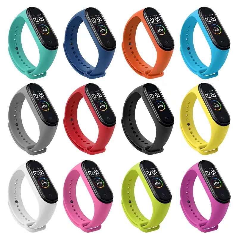 Silicone Watch band For Xiaomi Mi Band 4/5 Mi Band3 Bracelet for Miband 5 Wristband for mi band 4 Smart Watch Replacement Strap JadeMoghul Inc. 