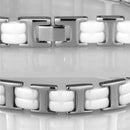 Bracelet For Girls 3W997 Stainless Steel Bracelet with Ceramic