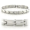 Bracelets For Women LO606 Matte Rhodium & Rhodium White Metal Bracelet