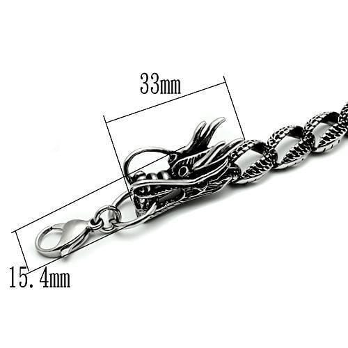 Silver Bracelets Charm Bracelets TK441 Stainless Steel Bracelet Alamode Fashion Jewelry Outlet