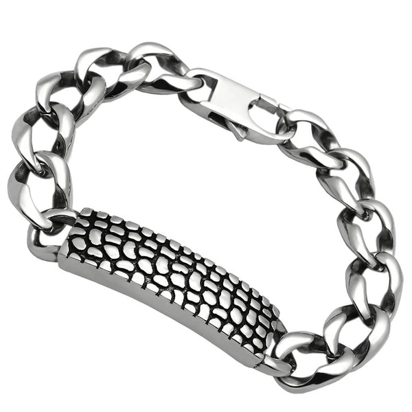Silver Bracelets Charm Bracelets TK566 Stainless Steel Bracelet Alamode Fashion Jewelry Outlet