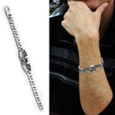 Silver Bracelets Charm Bracelets TK572 Stainless Steel Bracelet Alamode Fashion Jewelry Outlet