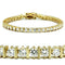 Gold Bracelet For Women 47205 Gold Brass Bracelet with AAA Grade CZ