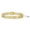 Gold Bracelet LO4735 Gold Brass Bracelet with AAA Grade CZ