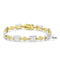 Silver Bracelets Gold Bracelet LO4741 Gold+Rhodium Brass Bracelet with AAA Grade CZ Alamode Fashion Jewelry Outlet