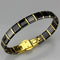 Gold Charm Bracelet 3W988 Gold - Stainless Steel Bracelet with Ceramic