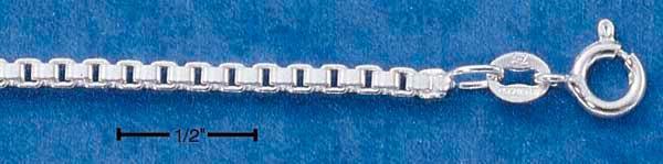30" Sterling Silver Box 045 Chain (2.5MM)