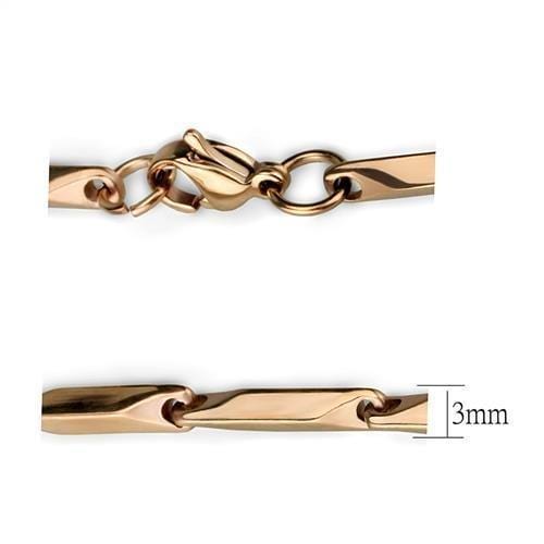 Rose Gold Chain TK2442R Rose Gold - Stainless Steel Chain