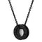 Silver Charms & Pendants Chain Necklace LO3088 TIN Cobalt Black Brass Chain Pendant Alamode Fashion Jewelry Outlet