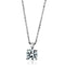 Chain Necklace LO3932 Rhodium Brass Chain Pendant with AAA Grade CZ