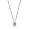Chain Necklace LO4127 Rhodium Brass Chain Pendant with AAA Grade CZ
