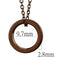 Silver Charms & Pendants Chain Pendants 3W1143 Coffee light Brass Chain Pendant with Crystal Alamode Fashion Jewelry Outlet