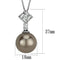 Chain Pendants TK2526 Stainless Steel Chain Pendant with Synthetic