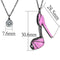 Crystal Pendant TK2703 Stainless Steel Chain Pendant with Crystal