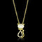 Gold Pendant For Women TS409 Gold 925 Sterling Silver Chain Pendant