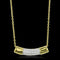 Gold Pendant For Women TS452 Gold+Rhodium 925 Sterling Silver Chain Pendant