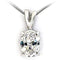 Pendant 03922 Rhodium Brass Pendant with AAA Grade CZ