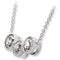 Silver Charms & Pendants Pendant 1W111 Rhodium Brass Chain Pendant with AAA Grade CZ Alamode Fashion Jewelry Outlet