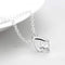 Pendant LO4692 Silver+ e-coating Brass Chain Pendant with AAA Grade CZ