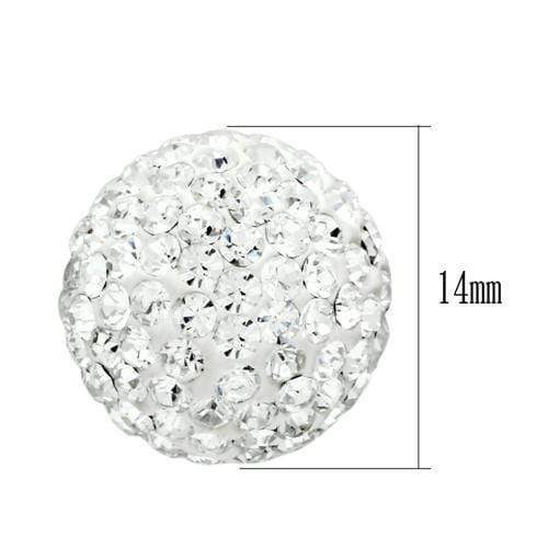 Silver Charms & Pendants Pendant VL061 Rhodium Brass Chain Pendant with Top Grade Crystal Alamode Fashion Jewelry Outlet