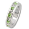 Silver Charms & Pendants Pendants 35008 - 925 Sterling Silver Pendant with Crystal in Peridot Alamode Fashion Jewelry Outlet