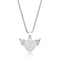 Pendants 3W1378 Rhodium 925 Sterling Silver Chain Pendant with CZ