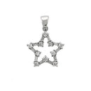 Silver Charms & Pendants Pendants 6X081 - 925 Sterling Silver Pendant with AAA Grade CZ Alamode Fashion Jewelry Outlet