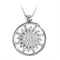 Silver Charms & Pendants Pendants 6X324 - 925 Sterling Silver Chain Pendant with AAA Grade CZ Alamode Fashion Jewelry Outlet