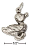 Silver Charms & Pendants Sterling Silver 3d Baby Duck Charm JadeMoghul