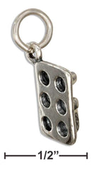 Silver Charms & Pendants Sterling Silver 3D Cupcake Muffin Pan Charm JadeMoghul Inc.