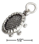 Silver Charms & Pendants Sterling Silver 3D Mini Trampoline Charm JadeMoghul Inc.