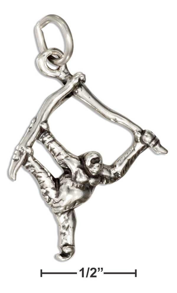 Silver Charms & Pendants Sterling Silver 3d Orangutan Charm JadeMoghul