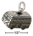 Silver Charms & Pendants Sterling Silver 3D Peace Van Bus Charm JadeMoghul Inc.